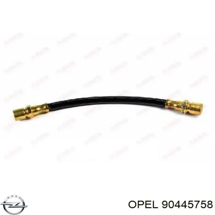 90445758 Opel tubo flexible de frenos trasero