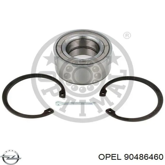 90486460 Opel cojinete de rueda delantero