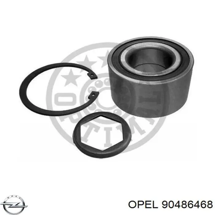 90486468 Opel cojinete de rueda trasero