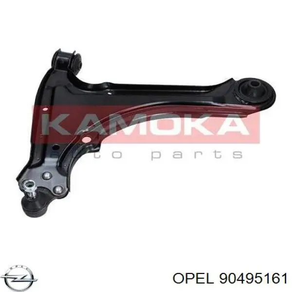 90495161 Opel barra oscilante, suspensión de ruedas delantera, inferior izquierda