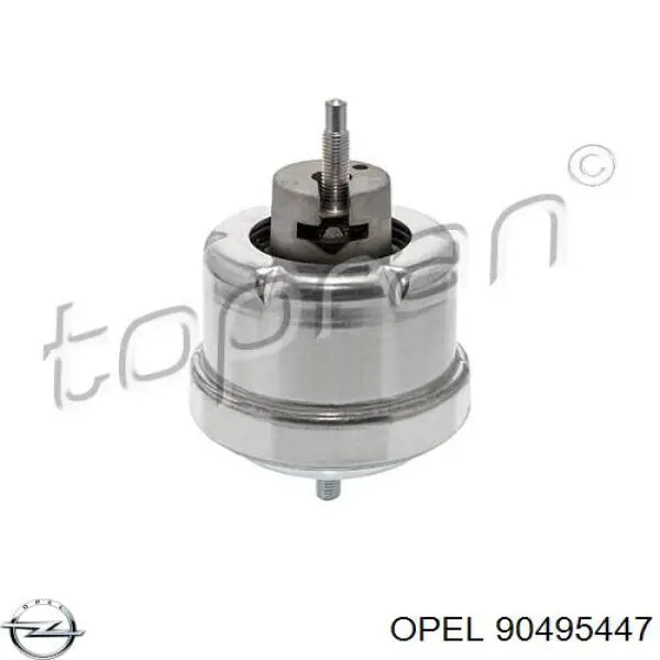 90495447 Opel soporte de motor derecho