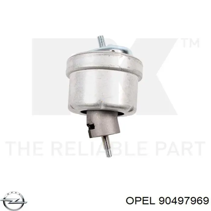 90497969 Opel soporte motor izquierdo