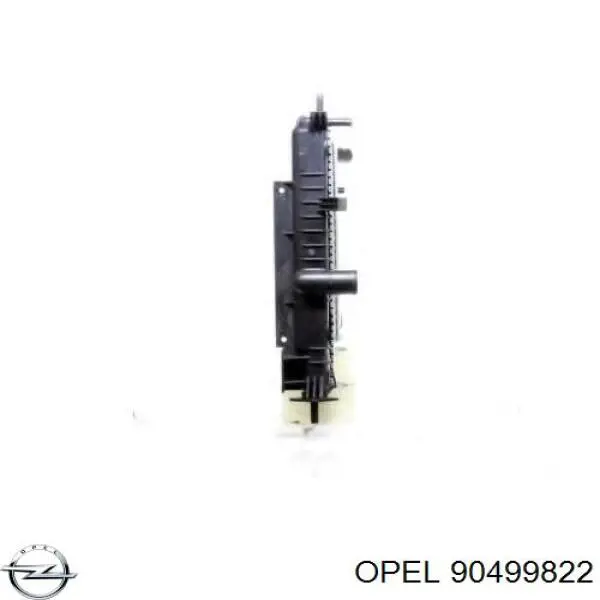 90499822 Opel radiador refrigeración del motor