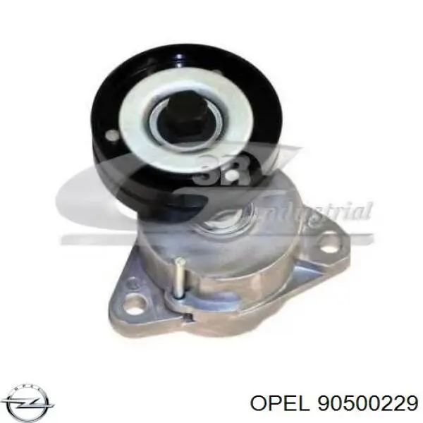 90500229 Opel tensor de correa, correa poli v