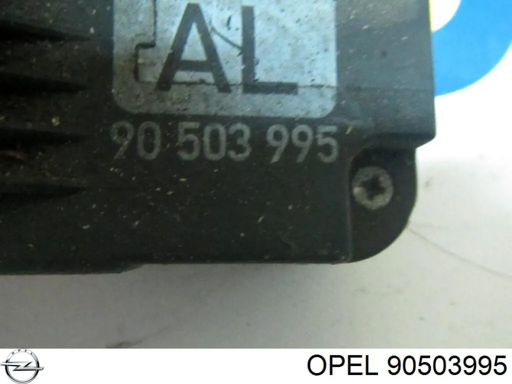 90503995 Opel cerradura de puerta trasera izquierda