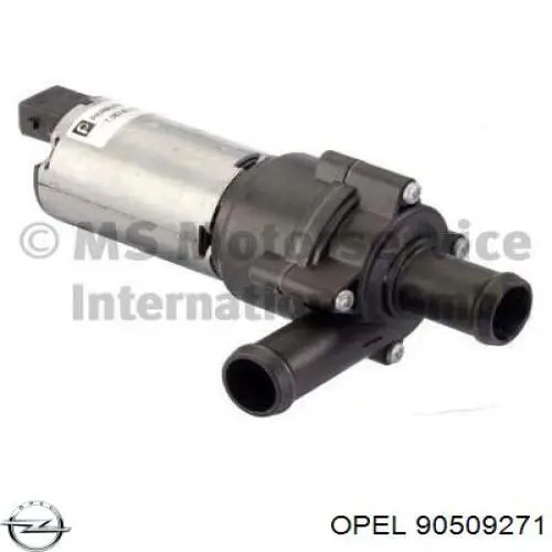 90509271 Opel bomba de agua, adicional eléctrico