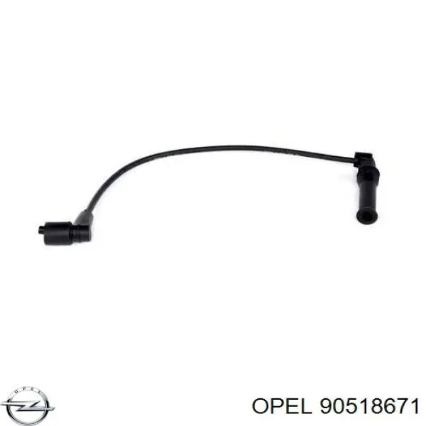 90518671 Opel cable de encendido, cilindro №1, 3