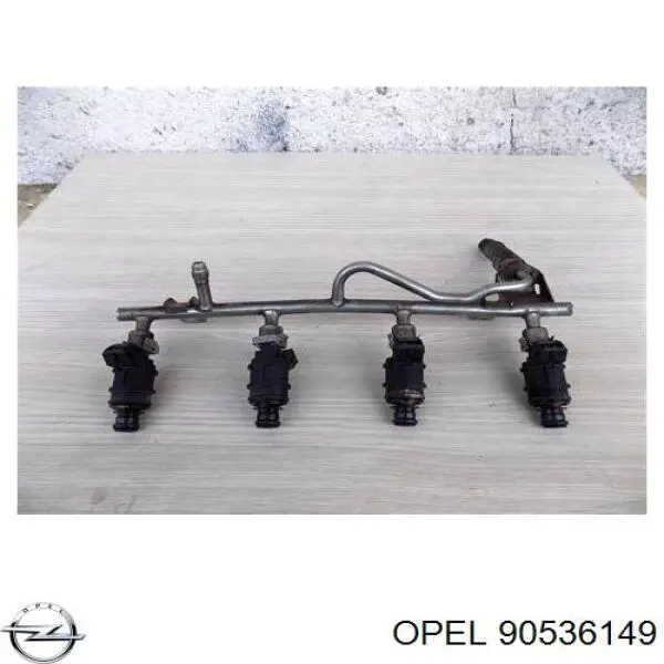 90536149 Opel inyector de combustible