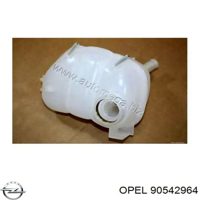 90542964 Opel botella de refrigeración