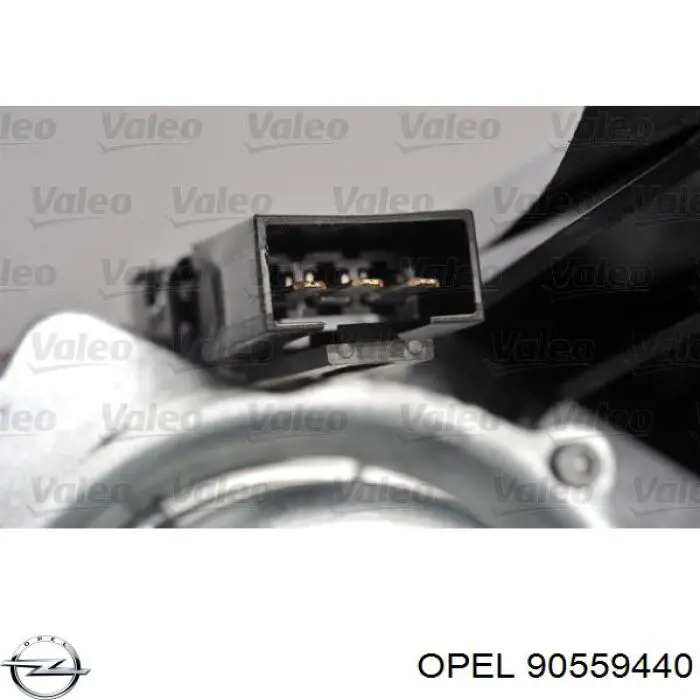 90559440 Opel motor limpiaparabrisas luna trasera