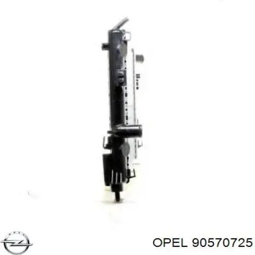 90570725 Opel radiador refrigeración del motor