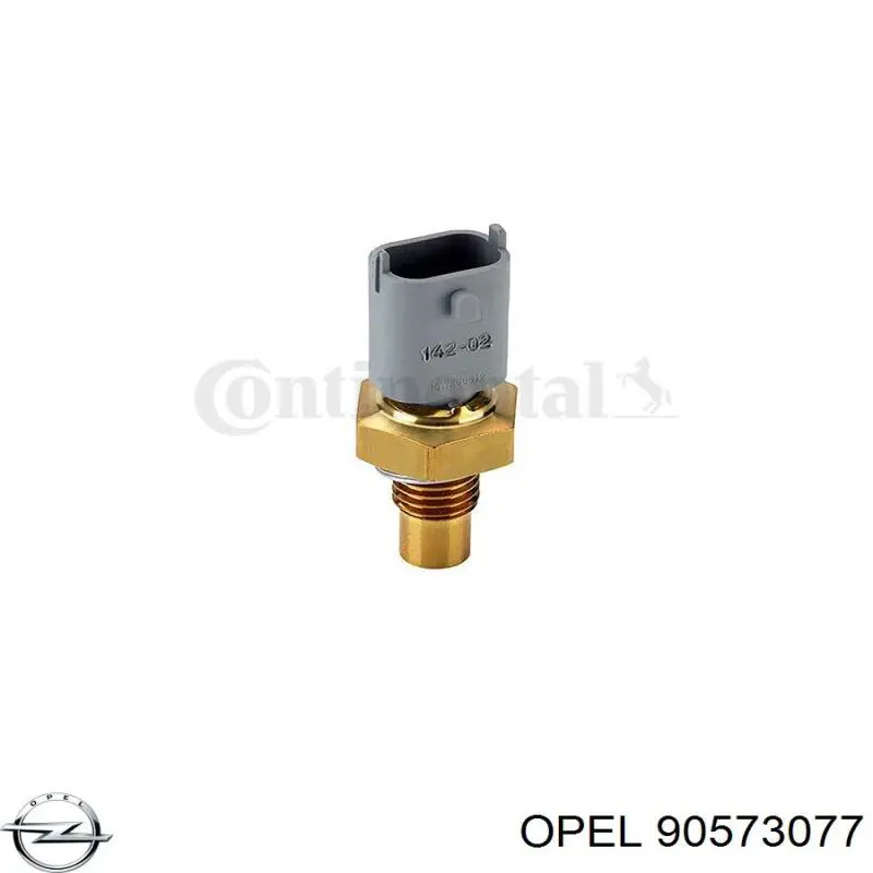 90573077 Opel sensor, temperatura del refrigerante (encendido el ventilador del radiador)