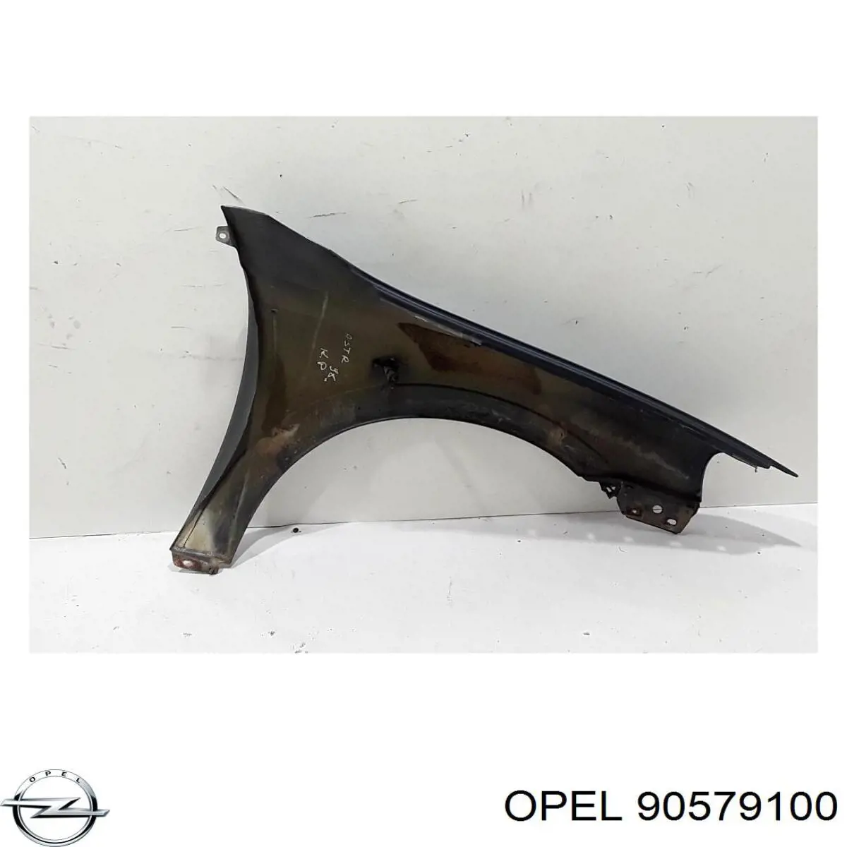 90579100 Opel guardabarros delantero izquierdo