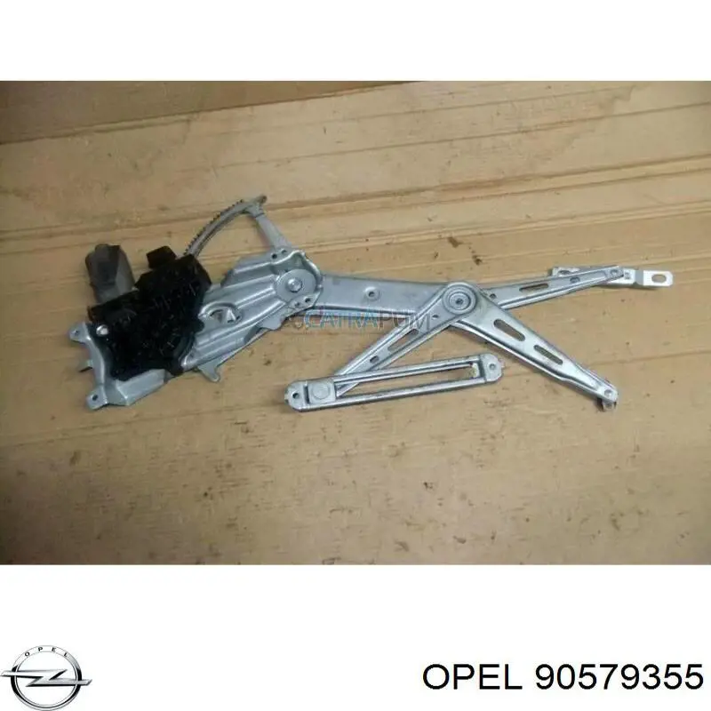 90579355 Opel motor eléctrico, elevalunas, puerta delantera izquierda