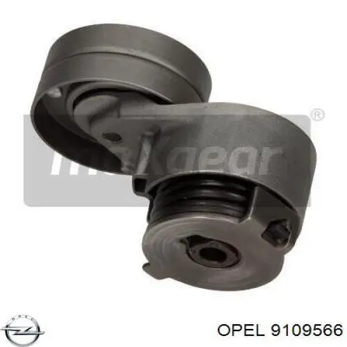 9109566 Opel tensor de correa, correa poli v