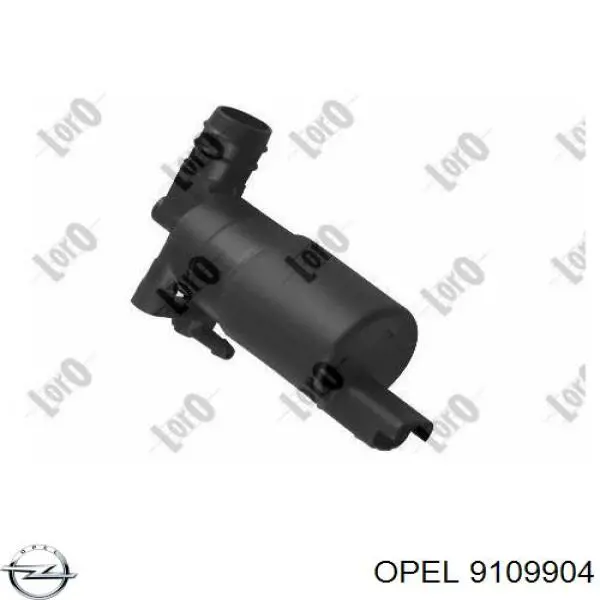 9109904 Opel bomba de limpiaparabrisas delantera