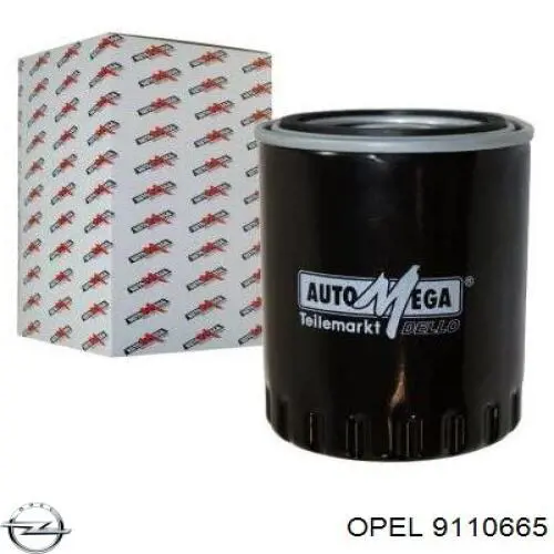 9110665 Opel filtro de aceite