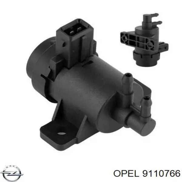 9110766 Opel transmisor de presion de carga (solenoide)