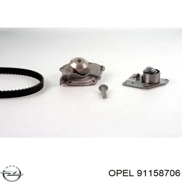 91158706 Opel kit correa de distribución