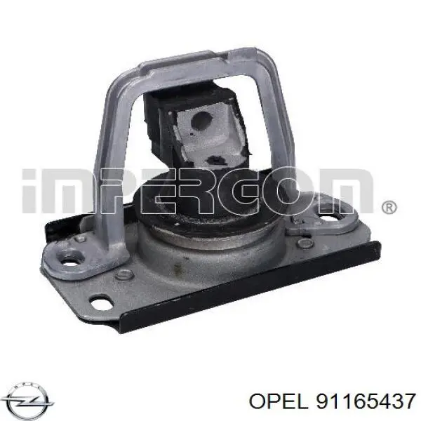 91165437 Opel soporte de motor derecho