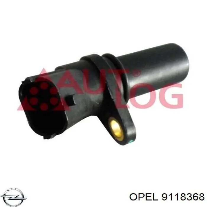 9118368 Opel sensor de posición del cigüeñal