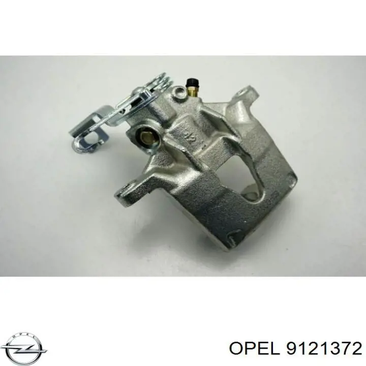 9121372 Opel pinza de freno trasera izquierda