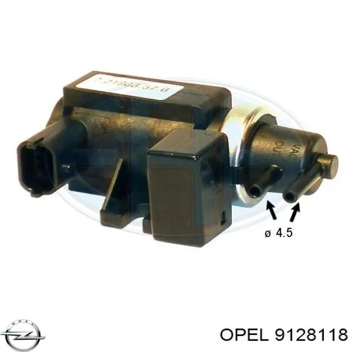 9128118 Opel transmisor de presion de carga (solenoide)