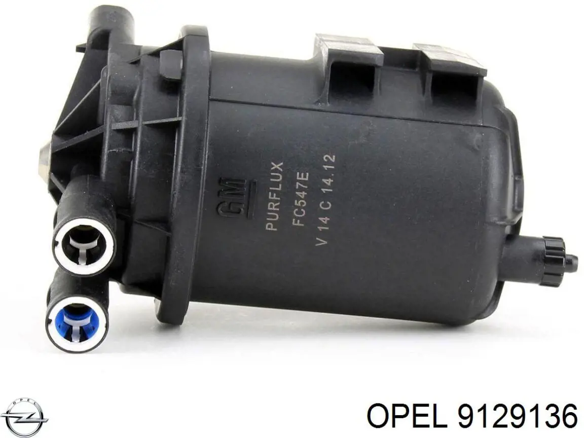 9129136 Opel filtro combustible