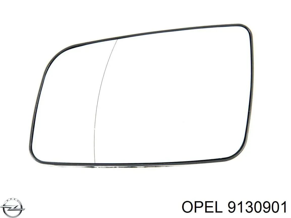  Cristal De Espejo Retrovisor Exterior Izquierdo para Opel Zafira F75