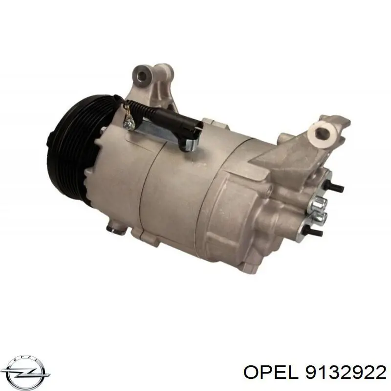 9132922 Opel compresor de aire acondicionado