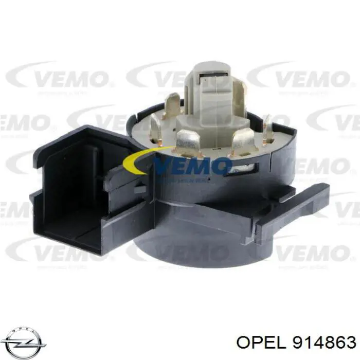 914863 Opel interruptor de encendido / arranque