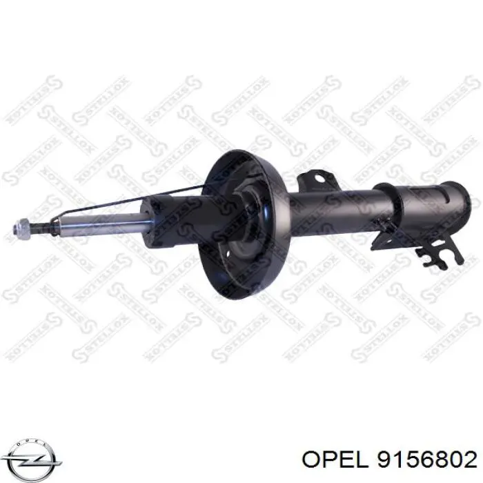 9156802 Opel amortiguador delantero derecho