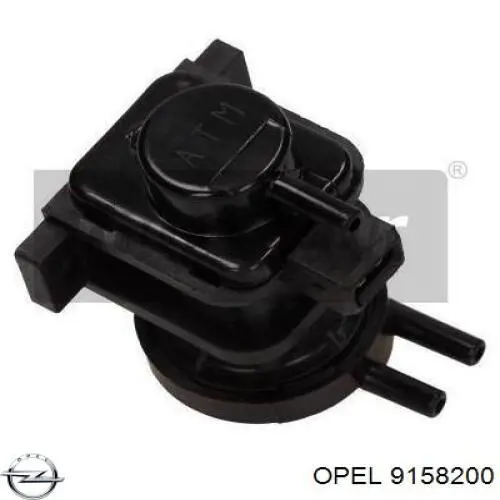 9158200 Opel valvula de solenoide control de compuerta egr