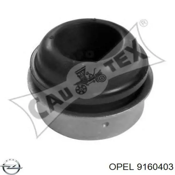 9160403 Opel gemela de ballesta trasera