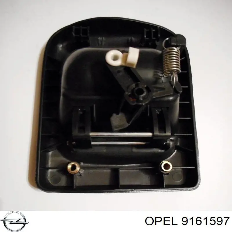 9161597 Opel fuelle, árbol de transmisión delantero interior derecho