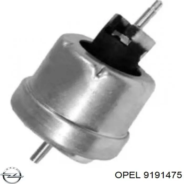 9191475 Opel soporte de motor derecho