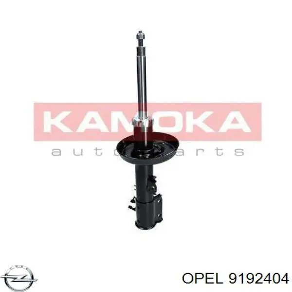 9192404 Opel pinza de freno delantera derecha