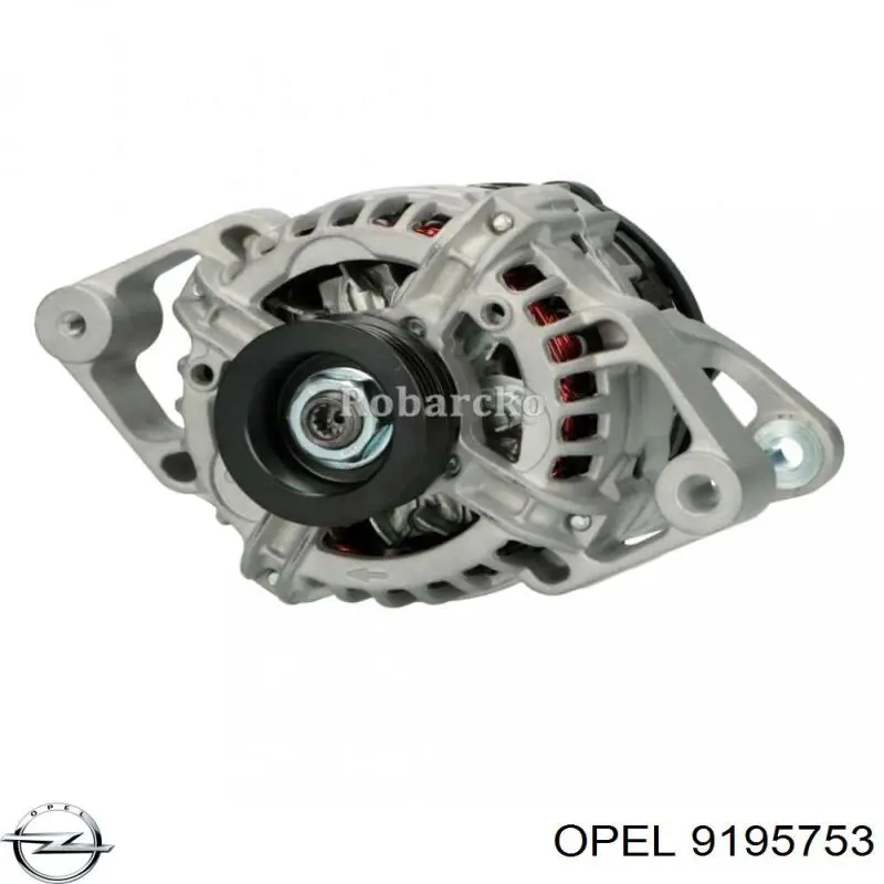 9195753 Opel alternador