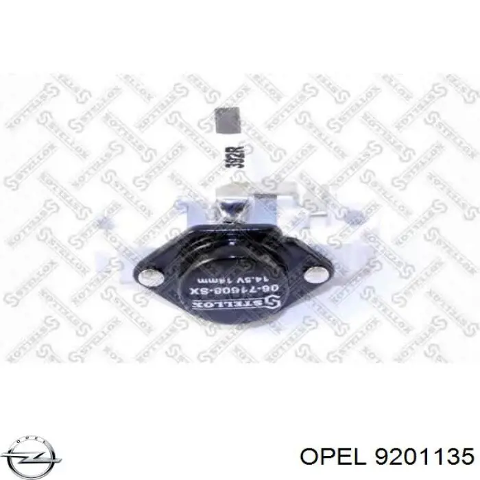 9201135 Opel regulador de rele del generador (rele de carga)