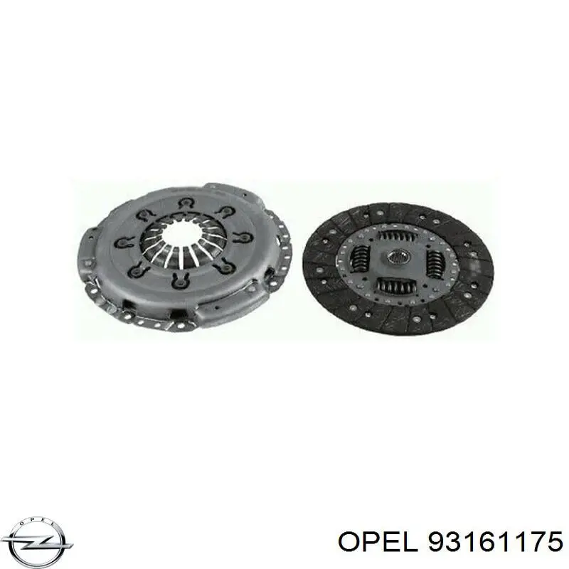 93161175 Opel kit de embrague (3 partes)