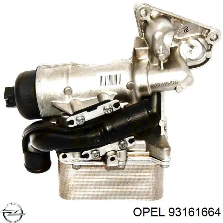 93161664 Opel junta, adaptador de filtro de aceite