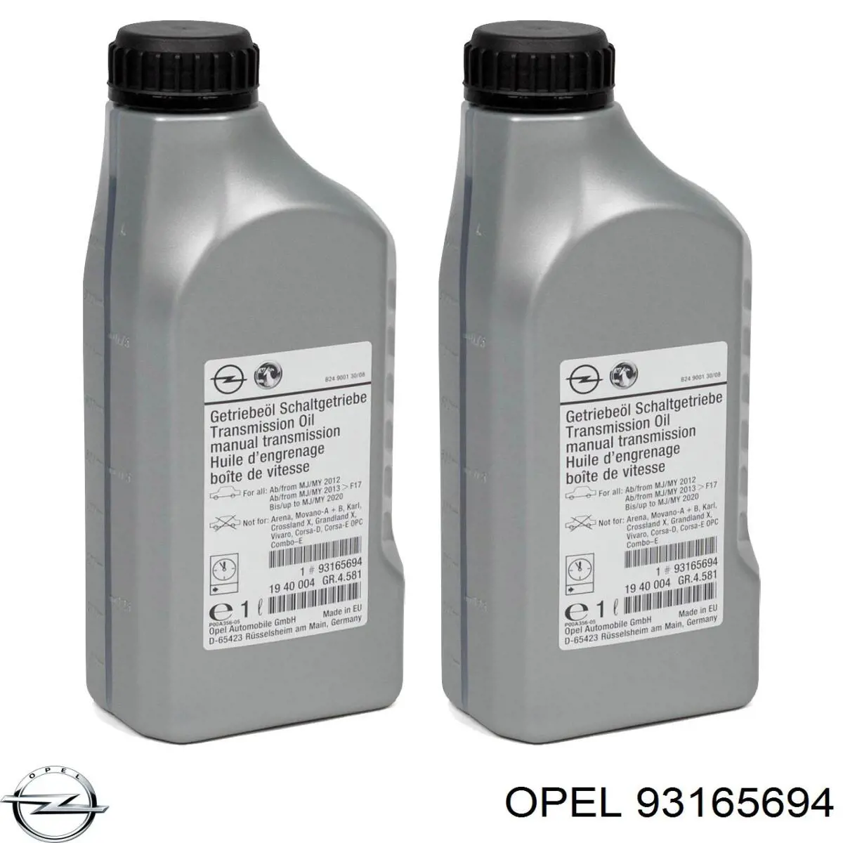 93165694 Opel aceite transmisión