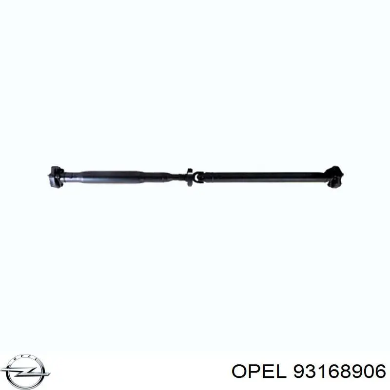 93168906 Opel árbol cardán trasero completo