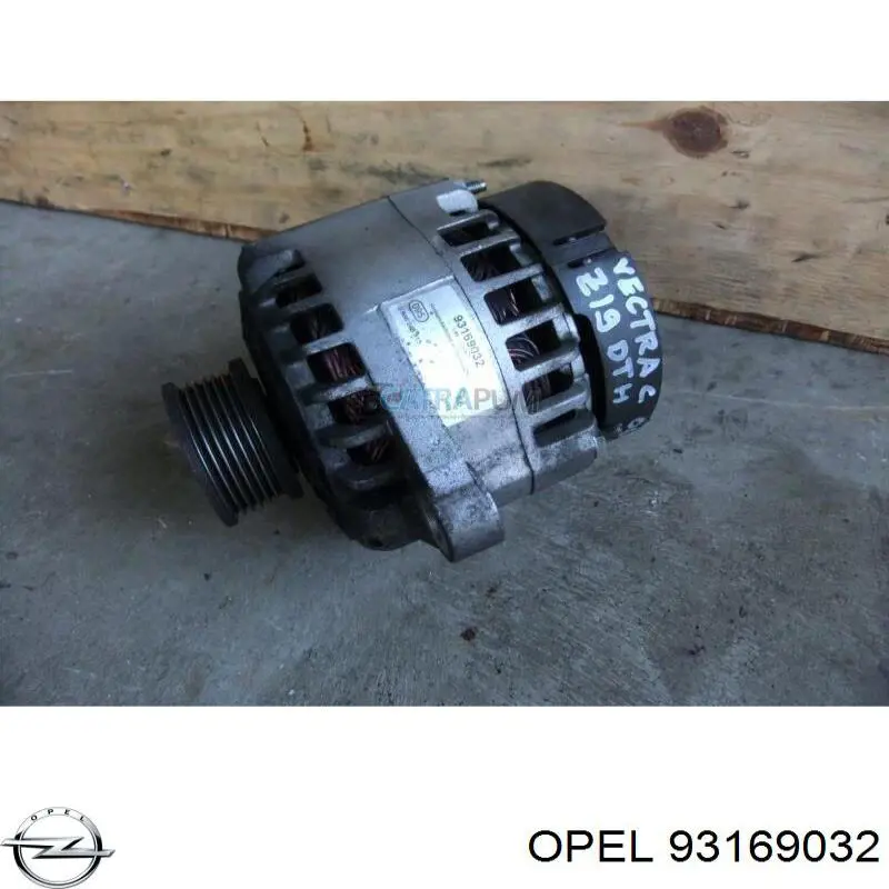 93169032 Opel alternador