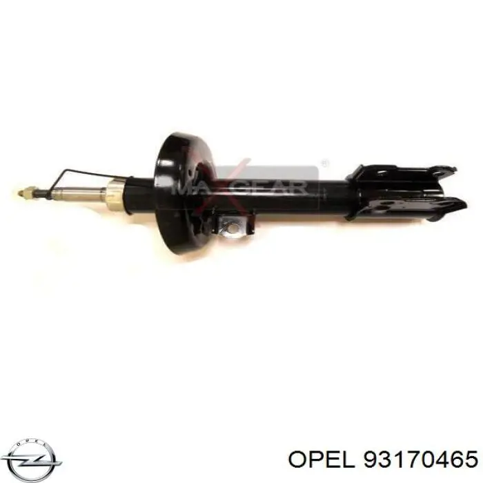 93170465 Opel amortiguador delantero derecho