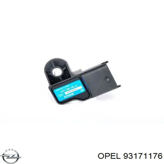 93171176 Opel sensor de presion del colector de admision