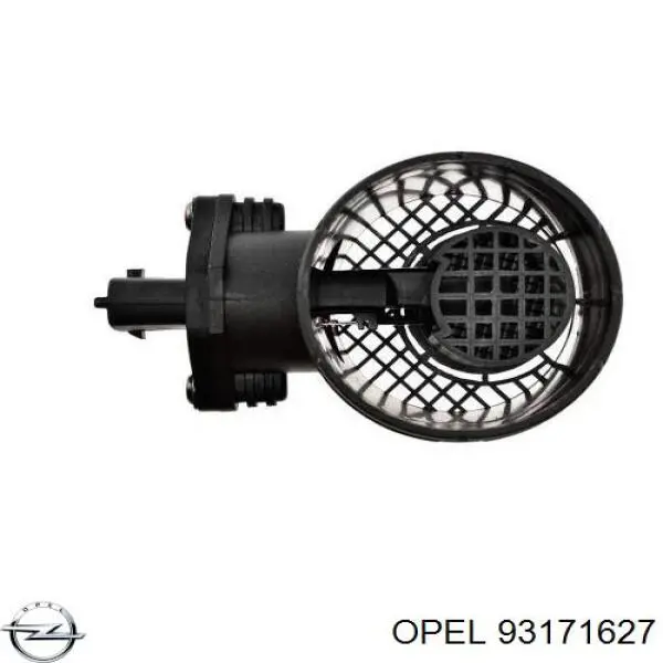 93171627 Opel muelle de suspensión eje delantero