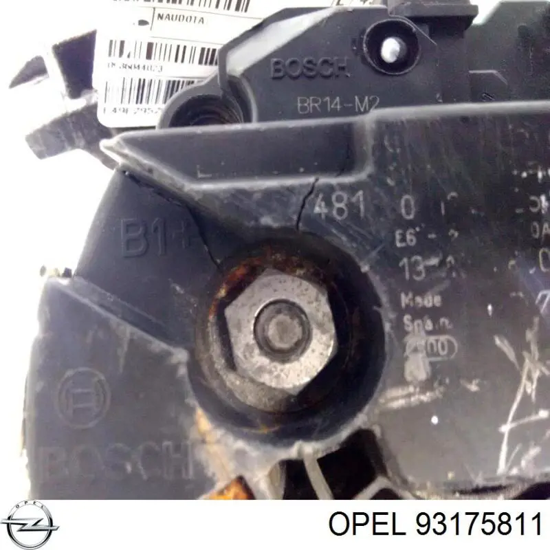 93175811 Opel alternador