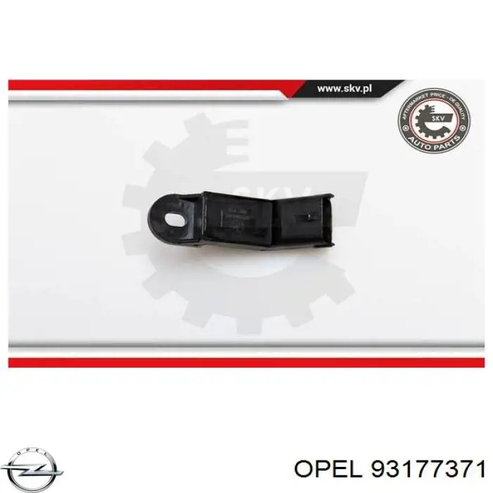 93177371 Opel tubo de combustible atras de las boquillas