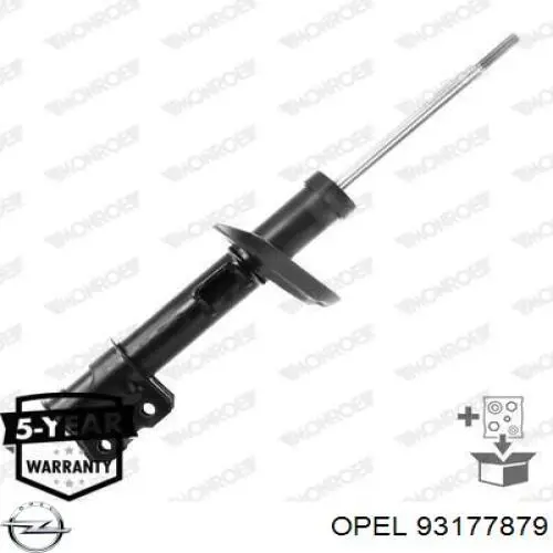 93177879 Opel amortiguador delantero derecho